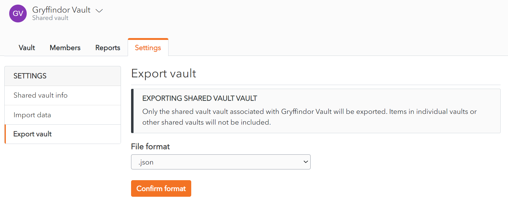 shared vault export screen.png